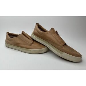 Lucky Brand‎ Slip On Leather Loafer Shoes Women's Size 8 Tan Comfortable Casual